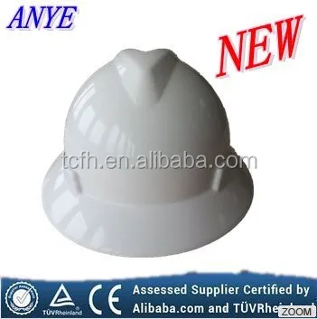 Шлем с полными полями для строителей, с сертификатами CE и ANZI casco de seguridad