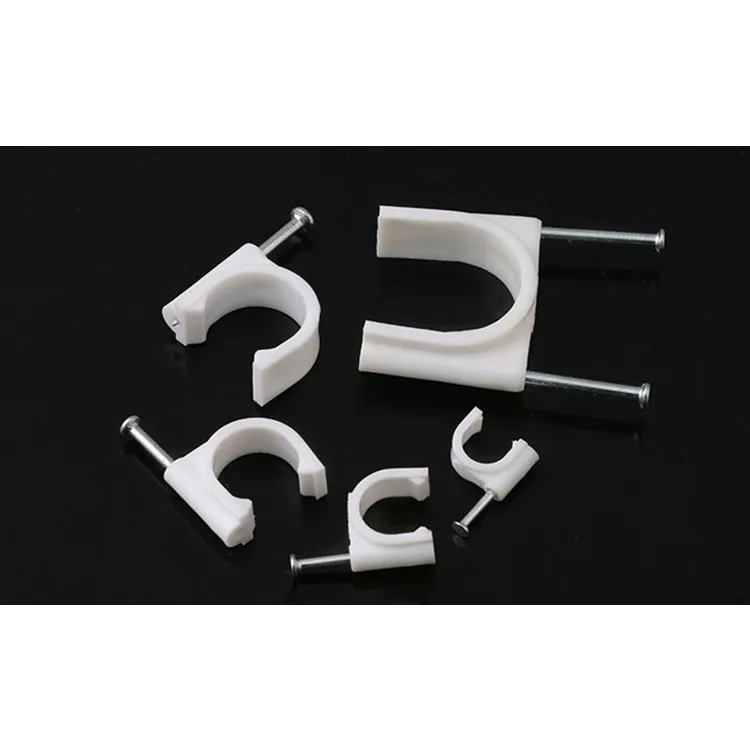  Сделанный на заказ очень маленький полированный пластиковый зажим для провода