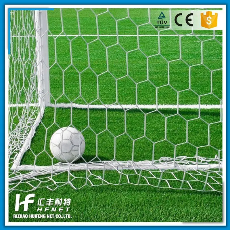 Plastic Net  Children or Adult Hexagon PE high quality Training Football Netting Football Soccer Target shooting Goal Net