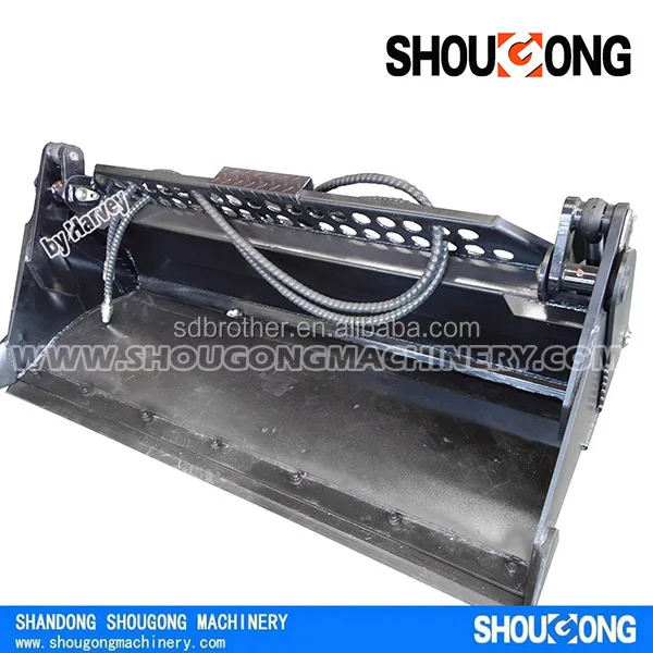 Skid steer attachment 4 in 1 bucket