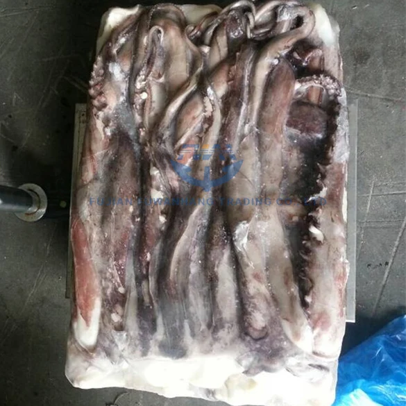 
best seller seafood BQF Frozen Peru Squid Tentacle 