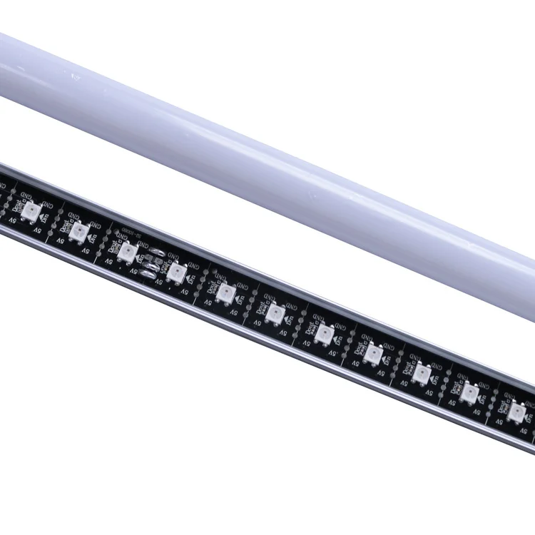 Waterproof digital RGB LED bar sk6812 5V color chasing IP67