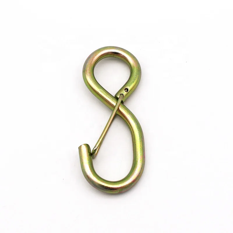 1 дюйм, 25 мм, высокое качество, заводская цена, S крючки с ПВХ покрытием, черные S крючки