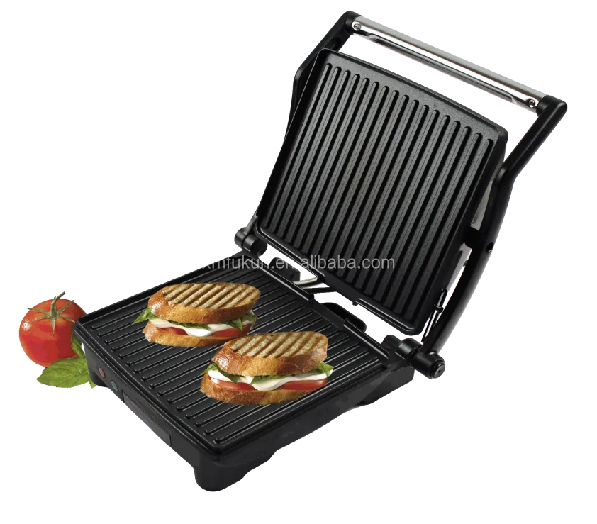 
2 Slices Panini Press Electric Grill Sandwich Maker Panini Maker 