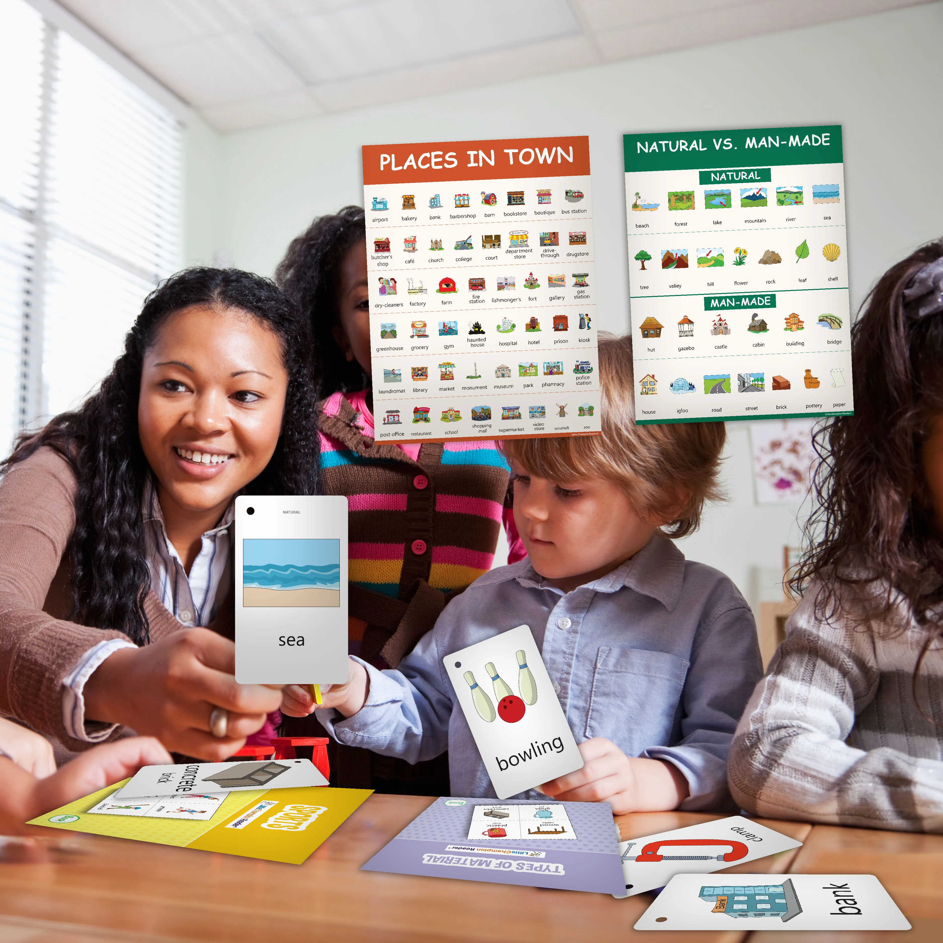 Высококачественные печатные картонные флэш-карты, детские образовательные карты памяти, ламинированная флэш-карта