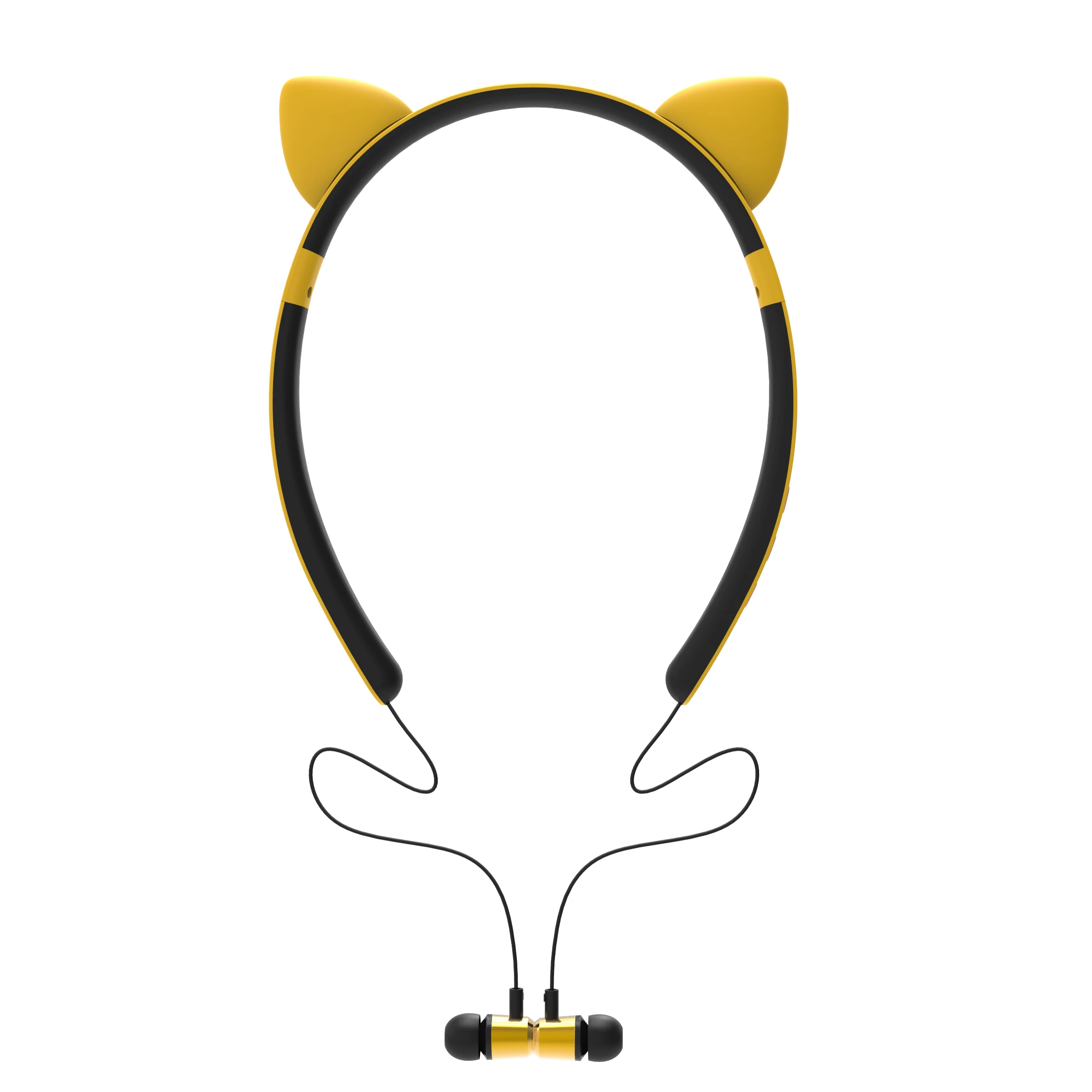 Zhong Wang 2019 New items headphone cat/deer/devil/rabbit ear shape wireless earphone for Amazon Promotion