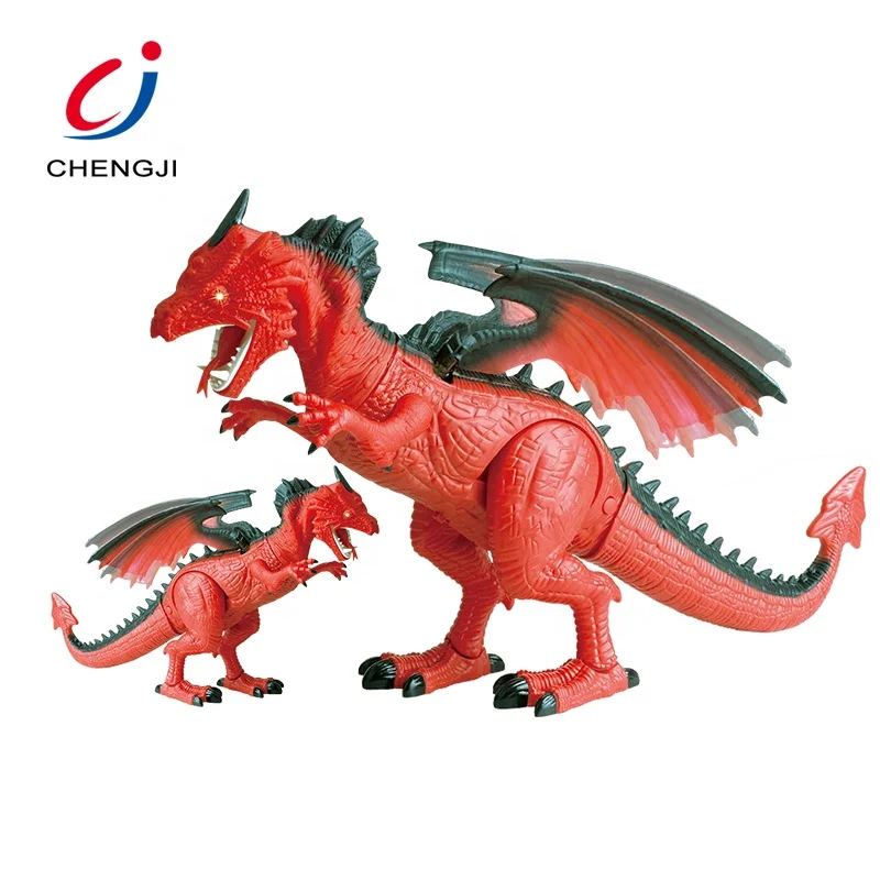 Высококачественная электрическая модель динозавра с инфракрасным управлением, игрушка с подсветкой