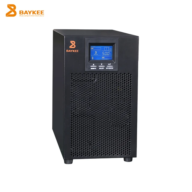 Online 19 inch RackMount Ups sine wave router ups 1kva 2kva 3kva uninterruptible power supply for computer