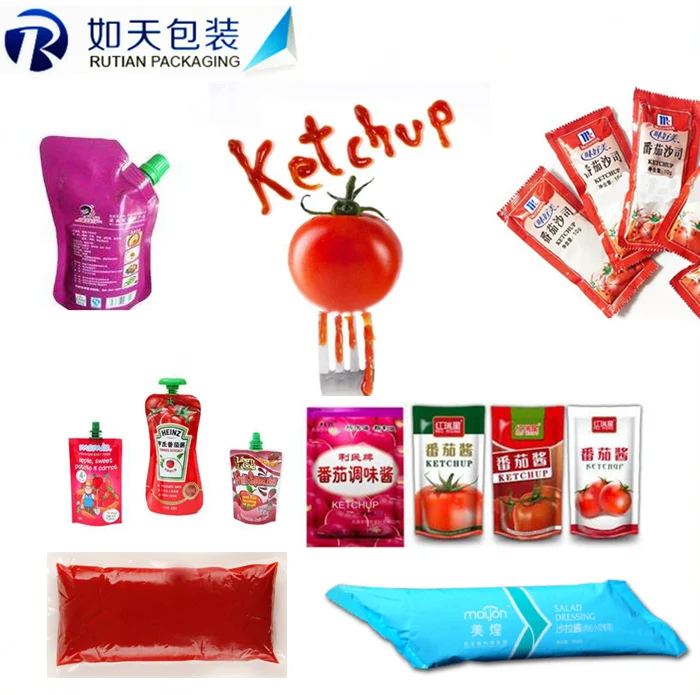 
Milk/juice/sauce/cream/jam liquid satchet packaging machine 