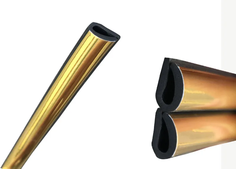 
chrome edge trim Product Name PVC chrome edge trim 