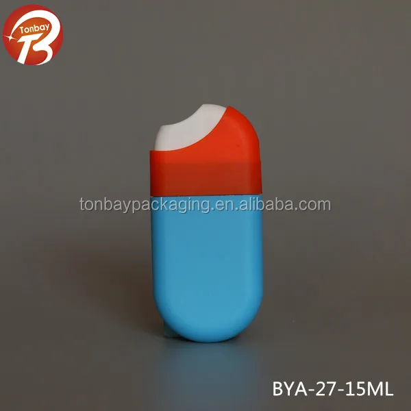 15ml PP credit card hand sanitizer side spray bottle