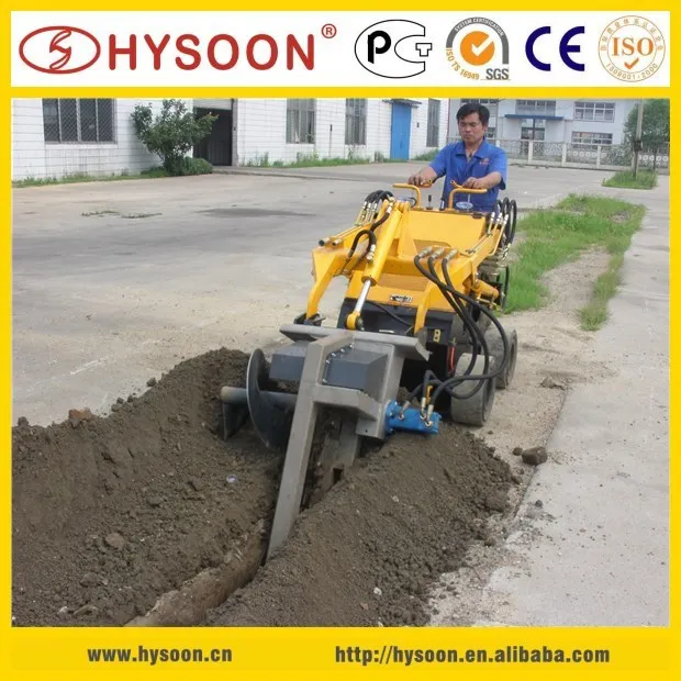 CE certificated trench digging machine