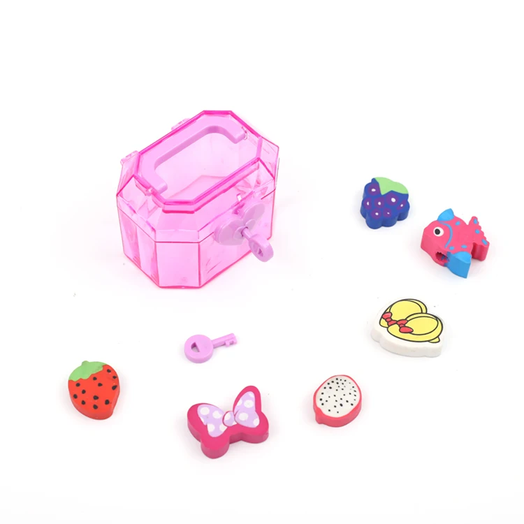 Good Quality wholesale Puzzle Cube Decal Mini Eraser Of Wheel