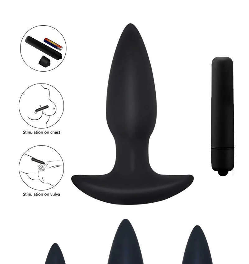 
7-Frequency Vibration, Full Body G-Point Anal Back-plug Prostate Massage Vibration Massager 