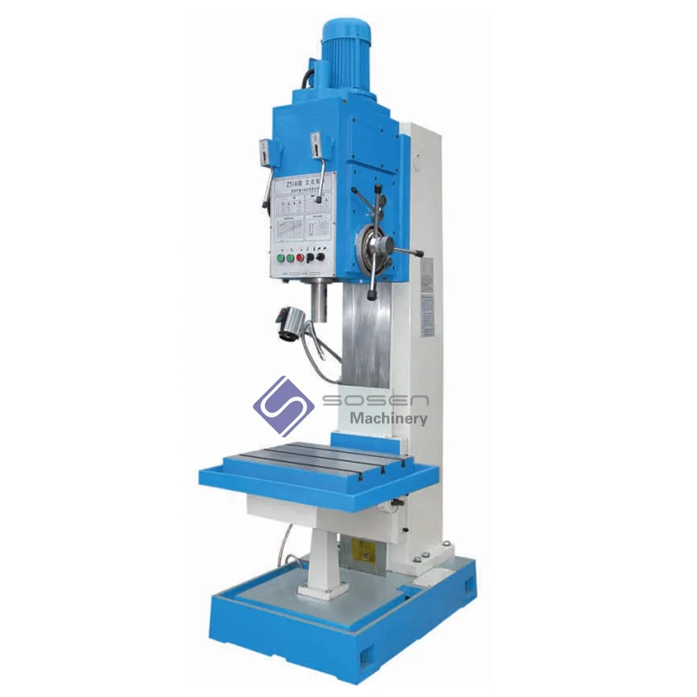 Z5140B 40mm square column metal vertical drilling machine