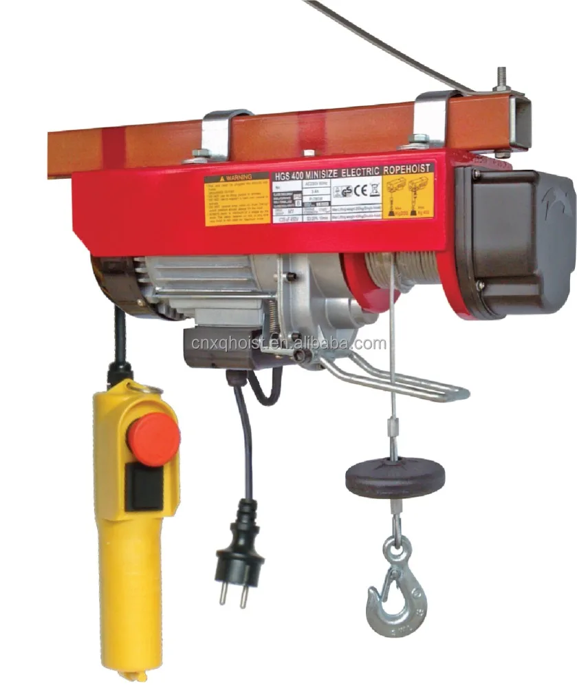 micro electric hoist small electric hoist lifting hoist WT-200/400A 220V