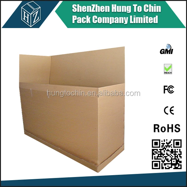
Heavy duty 1000 lbs load corrugated shipping euro pallet box 