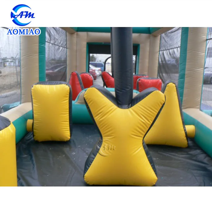 Outdoor inflatable paintball arena inflatable paintball field shooting range equipment for sale inflatable paintball arena