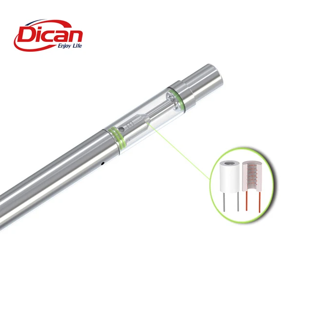 
Empty ceramic coil disposable cbd vape pen e-cigarette 