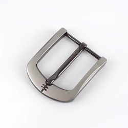 MeeTee ZK840 40mm Men Leather Belt Buckle High Quality Alloy Buckle Zinc Alloy Clasp Pin Buckle