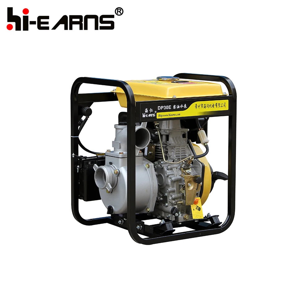 DP30E 3inch diesel Water Pump with 6hp Engine and 12.5L Fuel tank