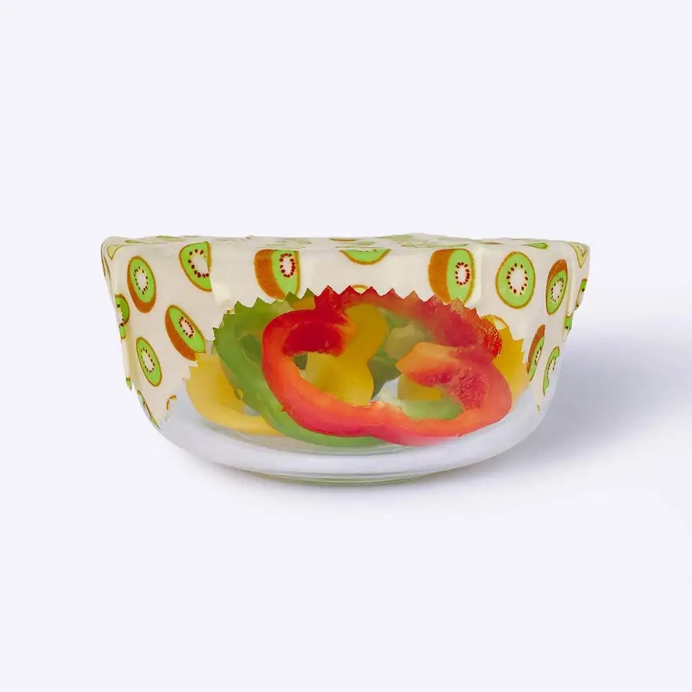 
Breathable Beeswax Food Storage Wraps 