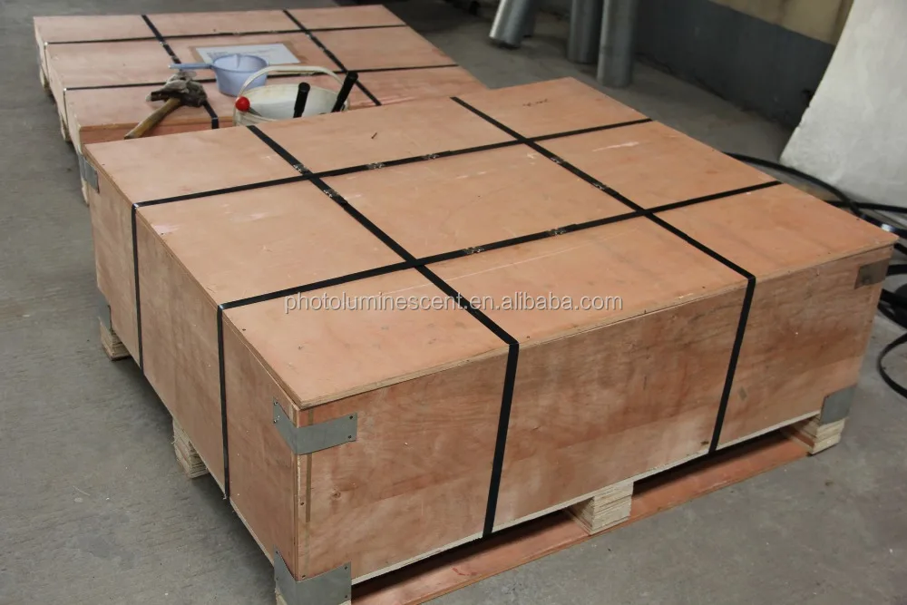 Photoluminescent PVC sheet