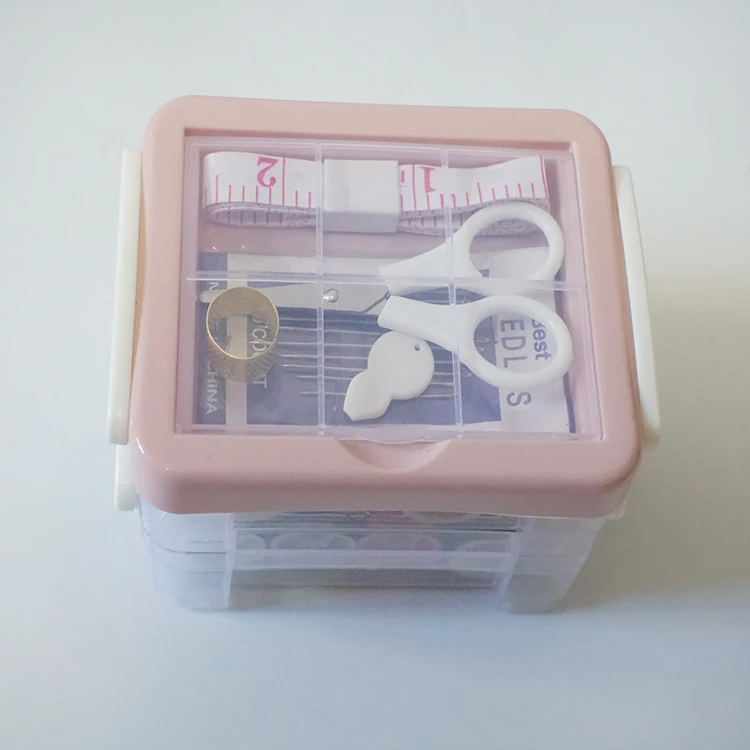 Wholesale diy small portable travel sewing kit set