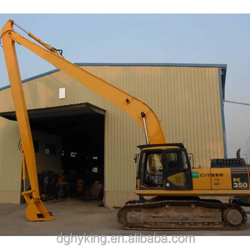 PC350 Komatsu reinforced 18meters super long reach front long reach boom and arm