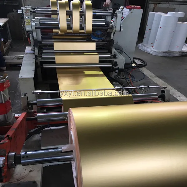 Paper Backed Gold Aluminum Foil Paper for Cigarette Blank Package
