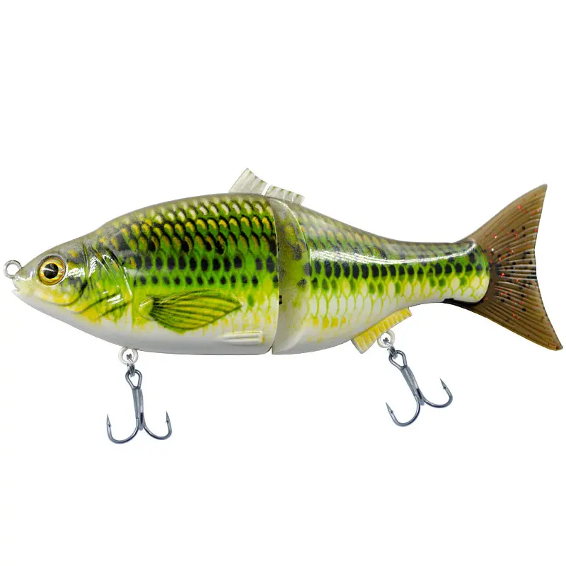 5.67inch 51.2g 3Deyes Multi Jointed Hard Bait Lifelike joint bait Wobblers 2 Segments Swimbait fishing
