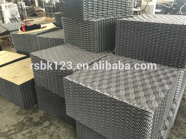 High quality PVC film fill pack,Corrosion preventive 1000*850mm cooling tower infill media
