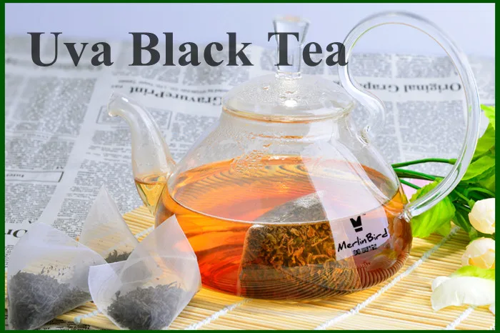 Органическая коробка для упаковки цейлонского черного чая, Уфа-чай для английского завтрака, утреннего чая