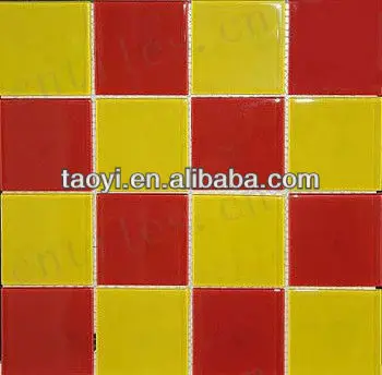 
Bright yellow color enamels for melt crystal glass mosaic 