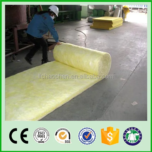 Asia Using Building Glass Wool/Fiber Glass Wool Insulation/Glasswool Roll Roof Thermal Construction Materials