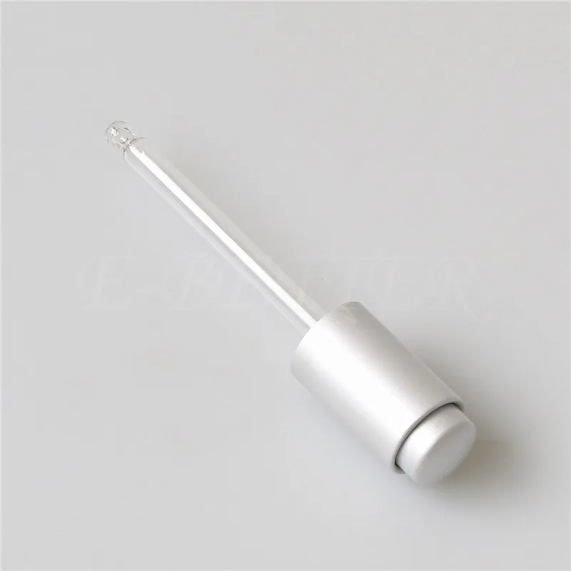 24/410 anodized aluminum push button dropper cap for bottle