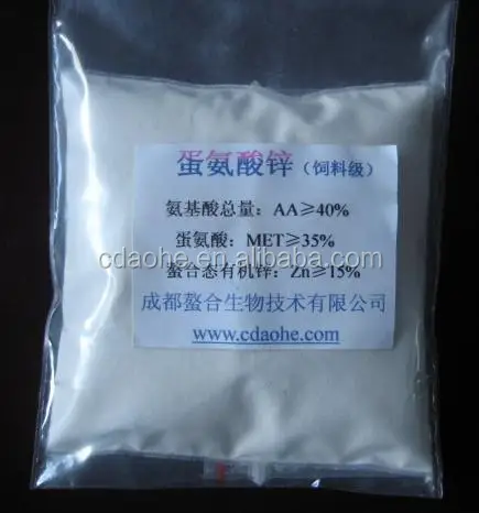 
Promote Growth Methionine Chelate Zinc Pig Feed Prices 