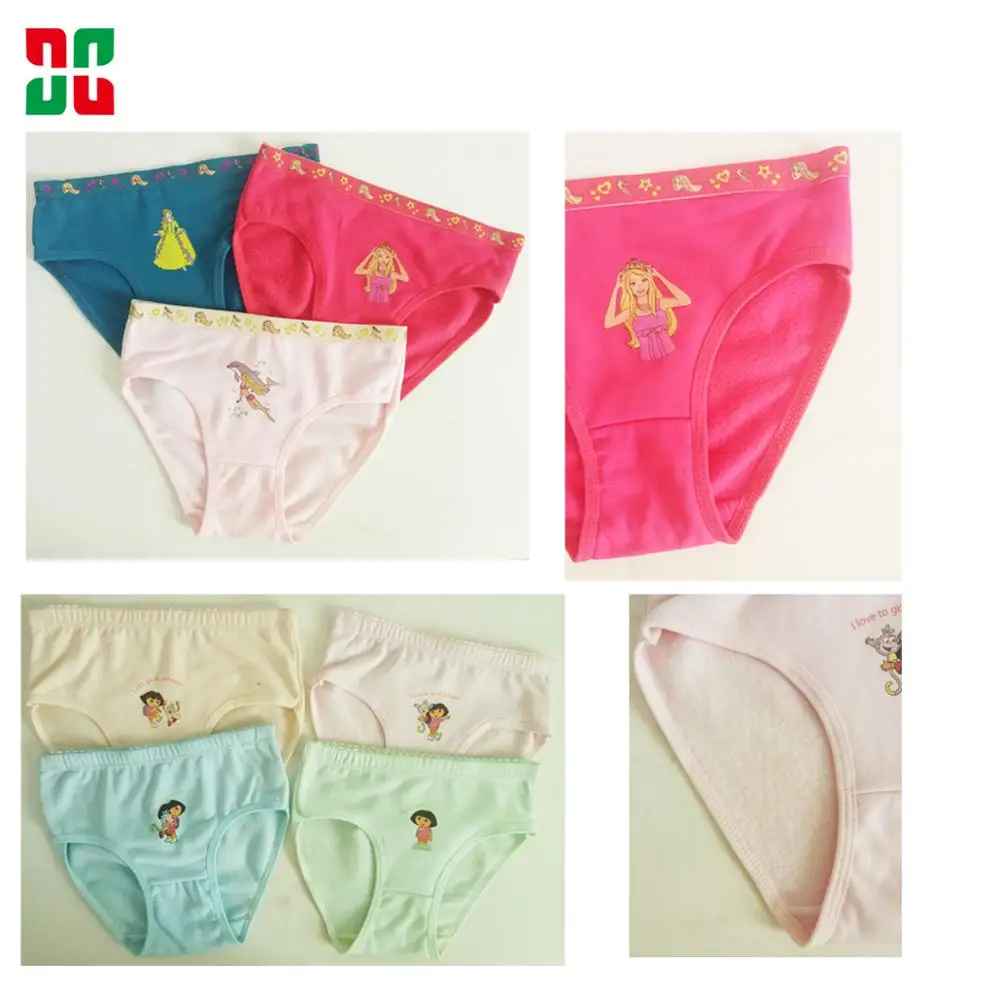 milky nylon cheap baby girl underwear bikini