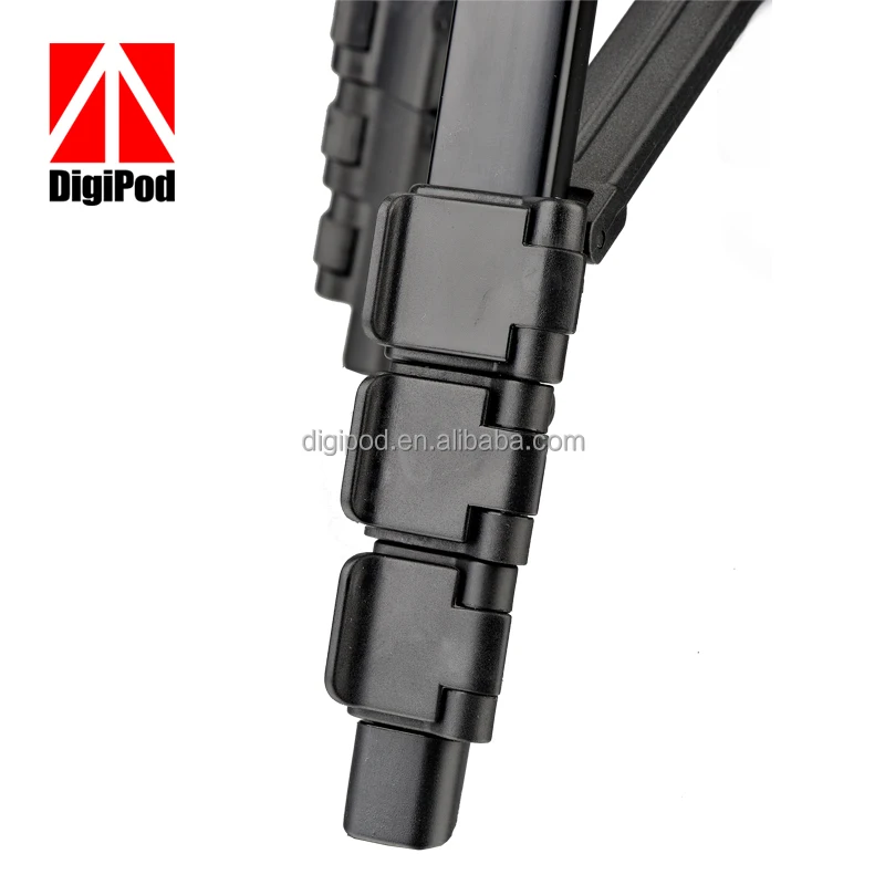 
DIGIPOD 4 Sections 57inch tripod Fashion Aluminum Stand Camera Accessories Tripod For Smartphone video 