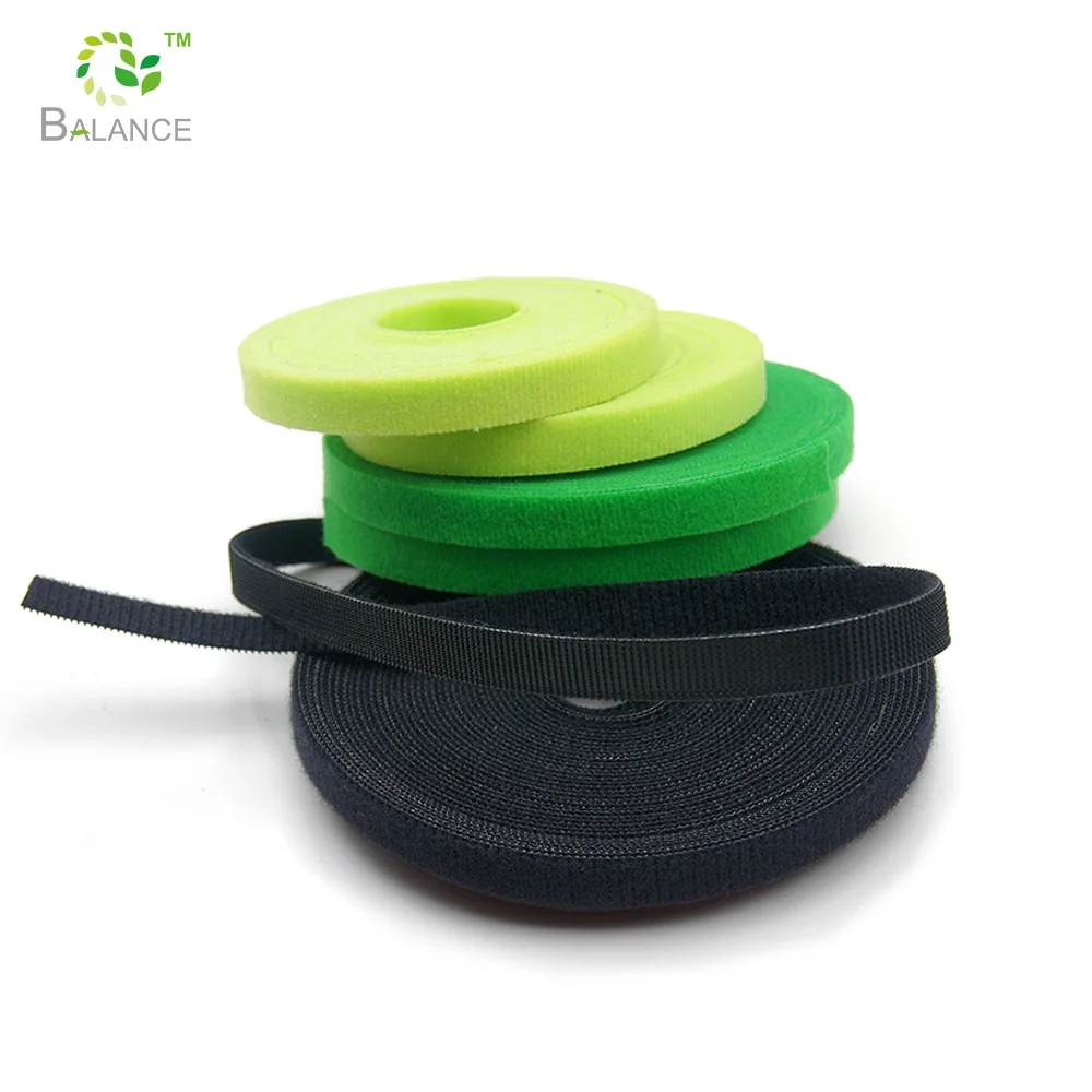 Adjustable Plant Ties Easy Wrap Hook Loop Garden Tree Tie Great Sticky Power Eco-friendly Strap, Rolls Soft