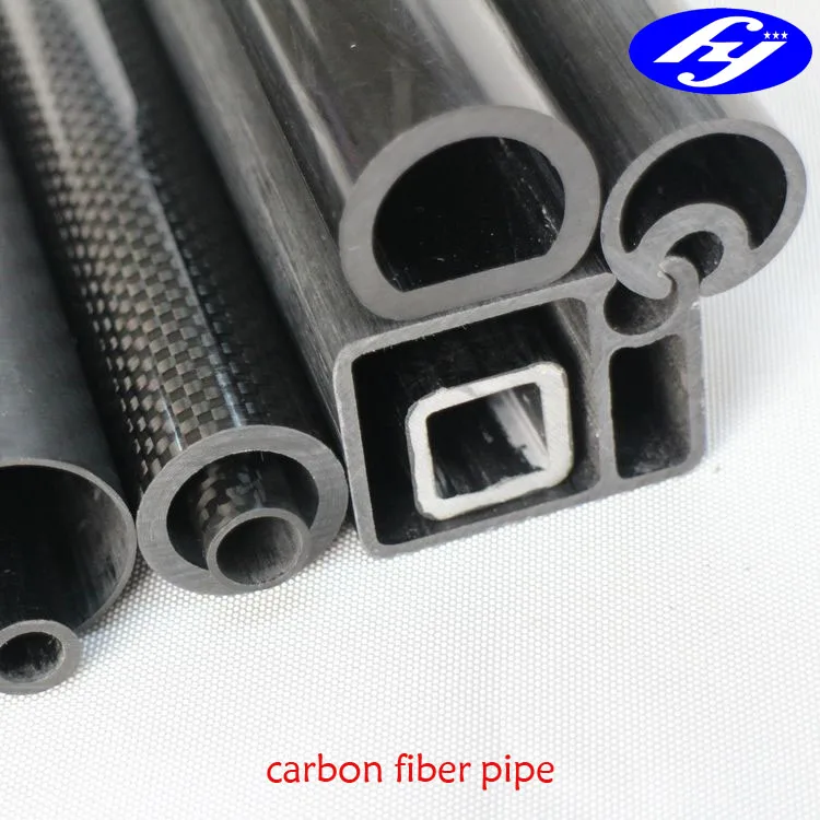 matte/glossy pultrusion/winding carbon fiber tube/pipe