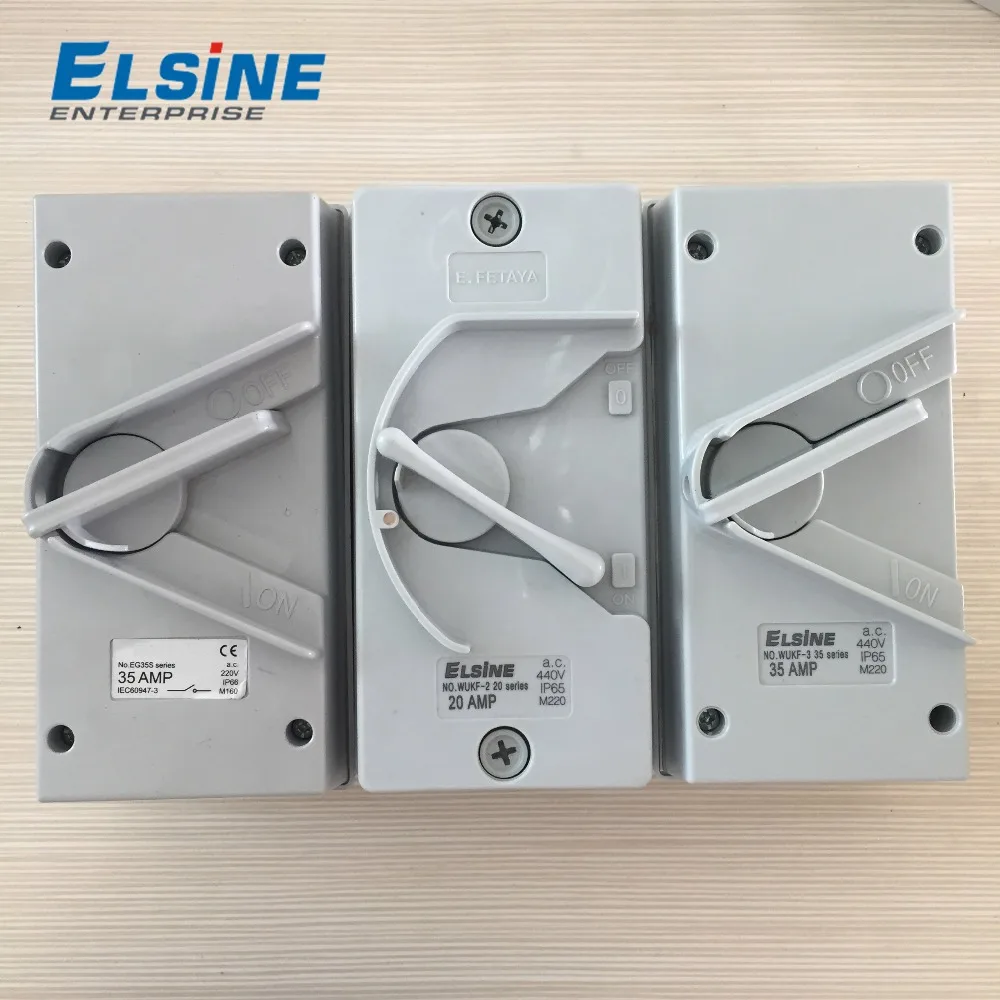 Водонепроницаемый переключатель изолятора 63а тип переключателя изолятора