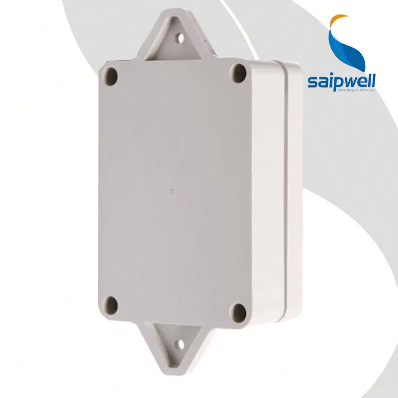 100*68*40mm Small Electric Box with Mounting Ears Outdoor Waterproof Box Wall Mount