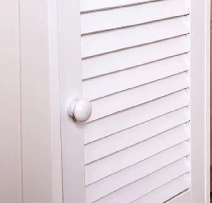 Living room wooden storage rack shelving units with bins