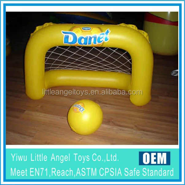 D04 pvc inflatable football goal,inflatable goal post,football goal for kid inflatable swimming pool toys