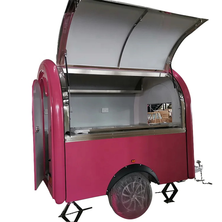 Подгонянные милые дешевые мобильный фаст-фуд Корзина прицеп для продажи производство Турция тележка еды с прицепом