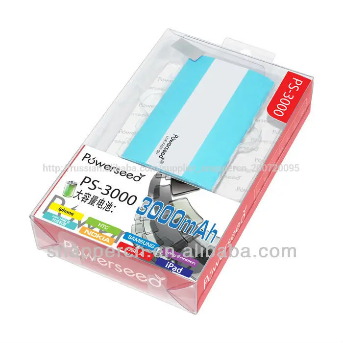 powerseed новый продукт мощность трубки зарядное устройство 3000 мач