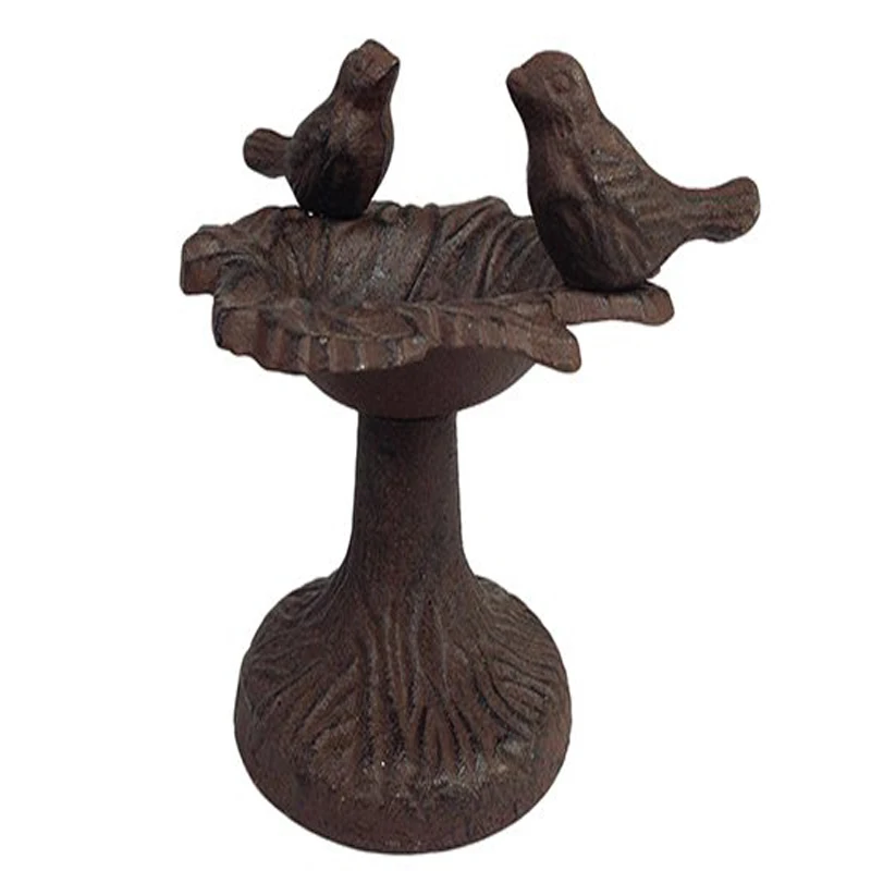 Antique Cast iron Hanging Bird Bath For Sale