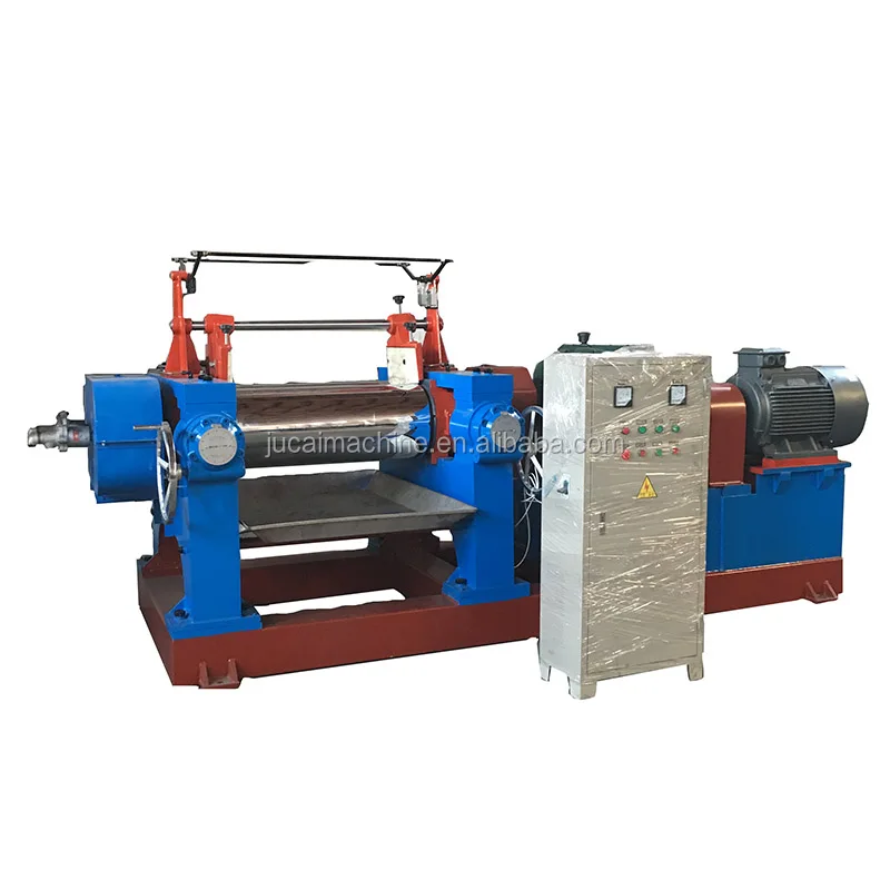 XK Series Rubber two rollers open mixing mill machinery/single or double shaft rubber mixing mill
