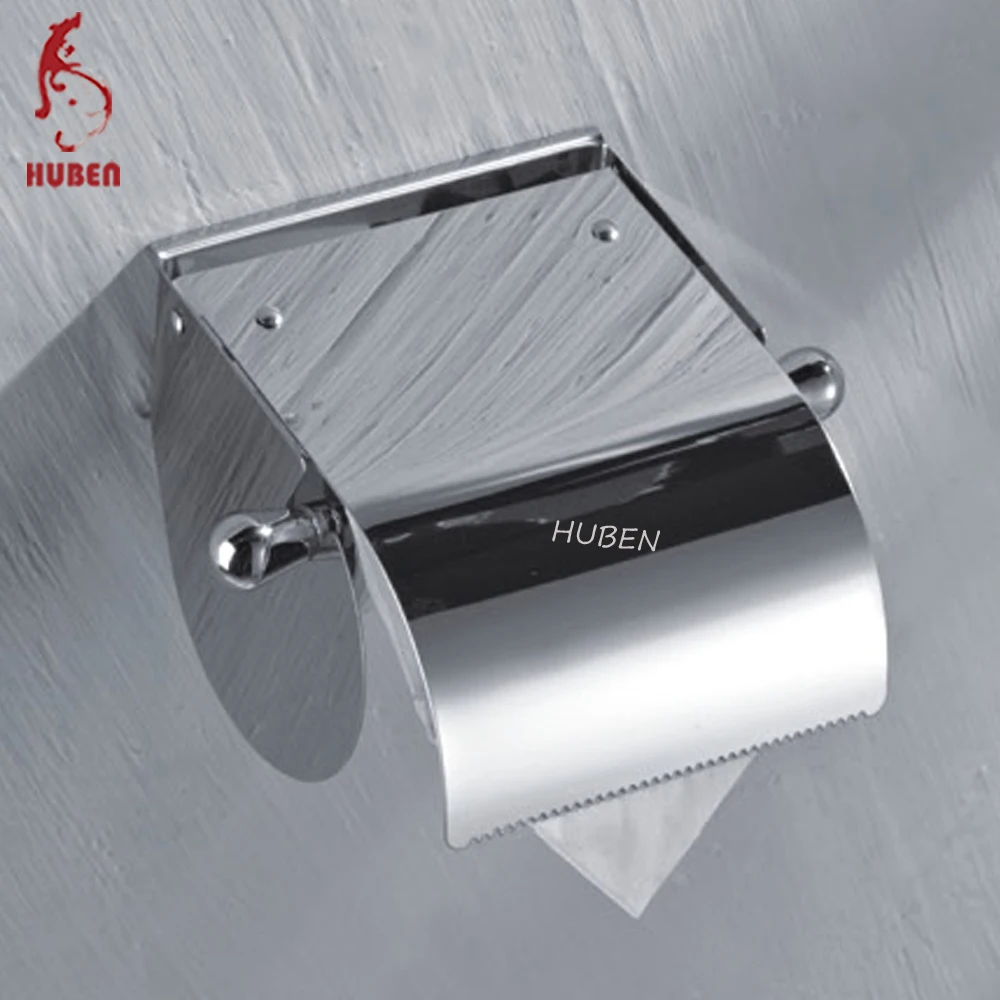 Bathroom Accessories Towel Rack Stainless Steel Wall Mounted Roll Tissue Toilet Paper Holder
